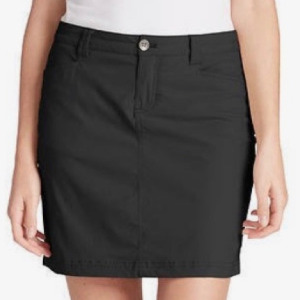 Eddie Bauer Adventurer Black Skort